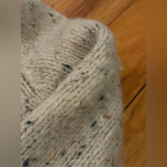 Patagonia Ranchito Wool Blend Buttoned Hoodie Long Sleeved Hooded Sweater Top - Picture 10 of 16